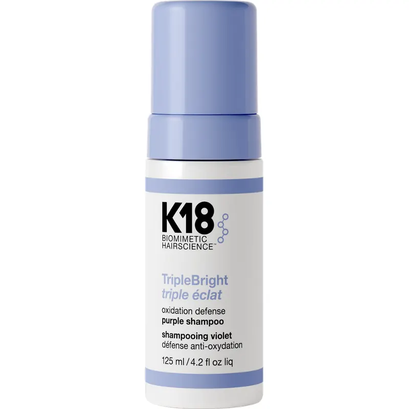 K18 TripleBright Oxidation Defense Purple Shampoo, 125 ml