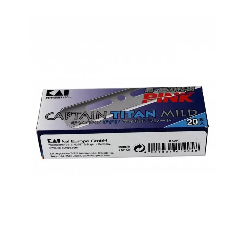 Kai Captain Titan Mild Pink Razor Blades
