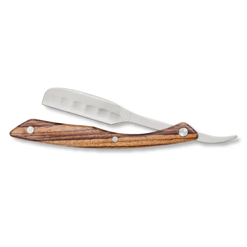 KAI rasoio tipo shavette Captain Wood Folding Cap-RW