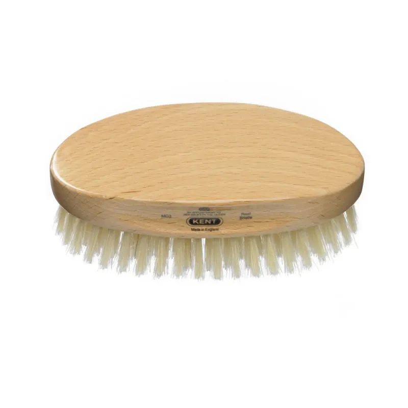 Kent Oval Beechwood Hairbrush