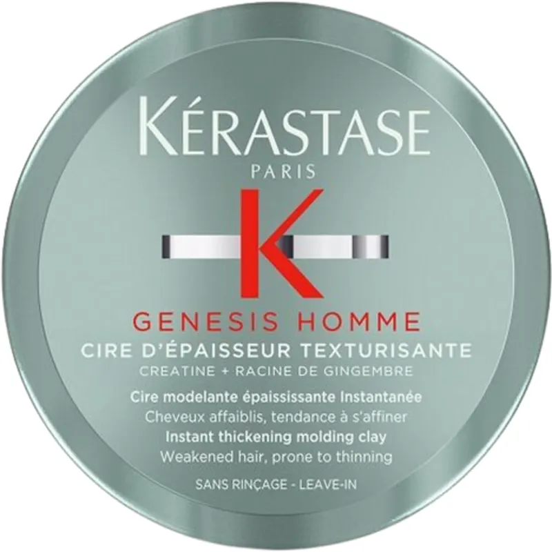 Kérastase Genesis Homme - Cire d'Épaisseur Texturisante, 75 ml