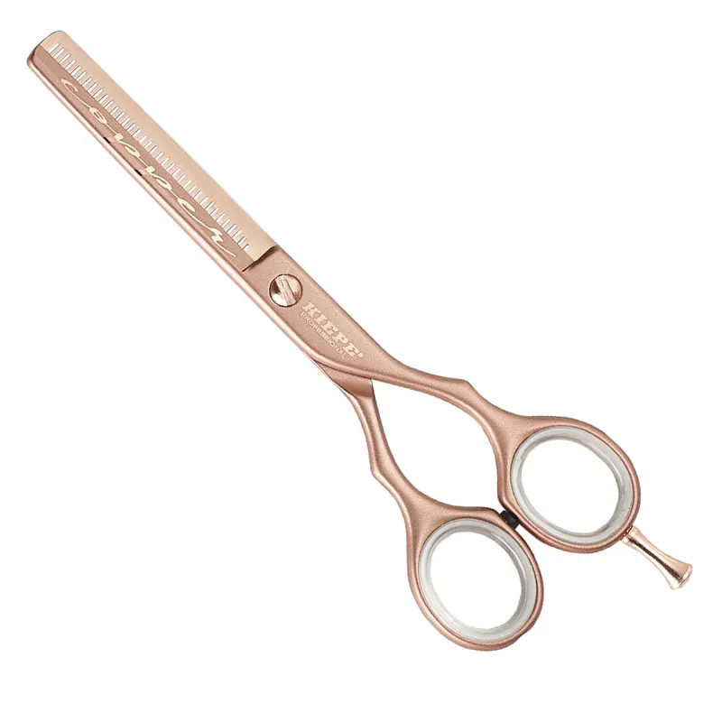 Kiepe forbici per sfoltire i capelli Luxury Copper mezza lama 5.5″