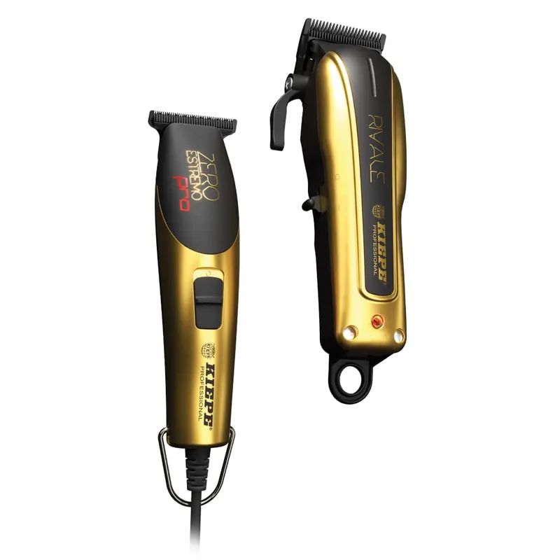 Kiepe set golden combo tagliacapelli rivale + trimmer Zero Estremo