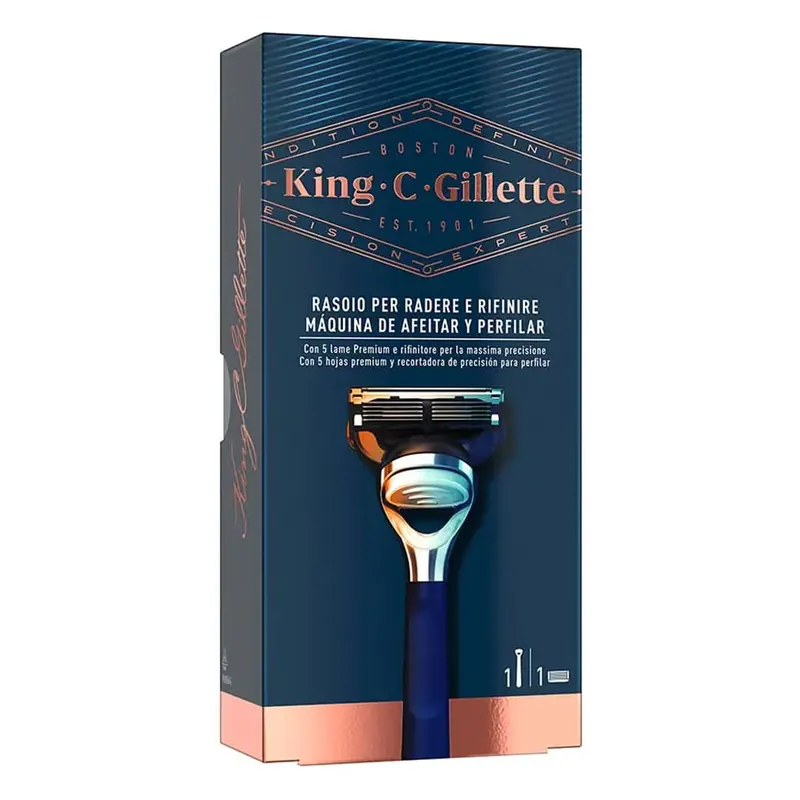 King C. Gillette rasoio da barba shave & edging