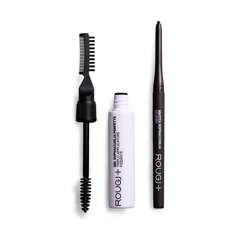 Kit Sopracciglia Perfette 03 - Dark ROUGJ | Pinalli