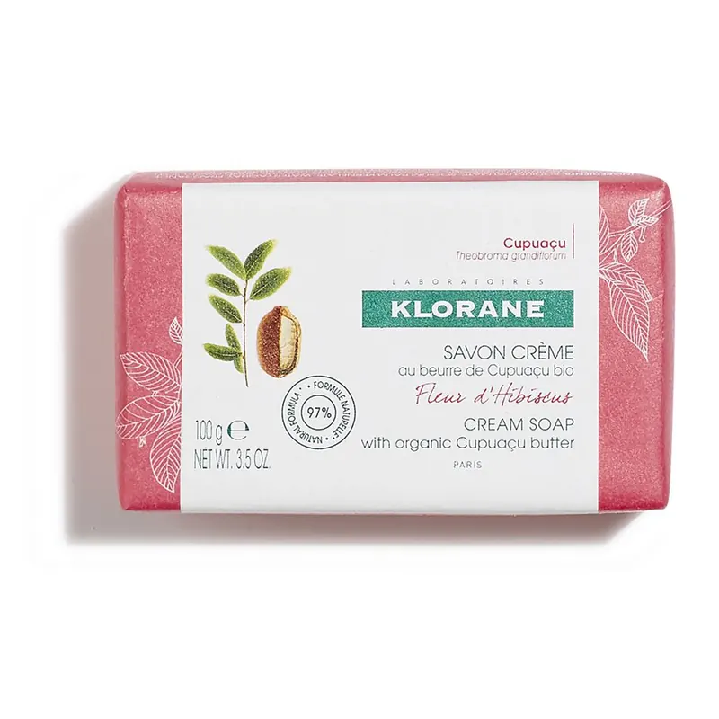 Klorane Crema Sapone Fiore d'Ibisco 100g - Tutti i tipi di pelle
