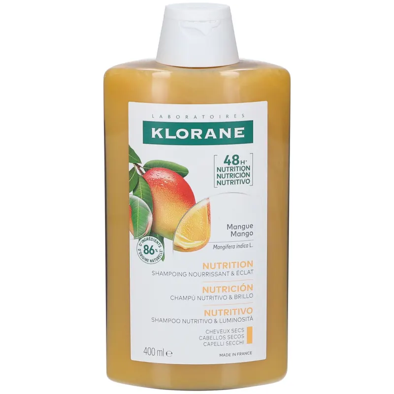 KLORANE Shampoo al Mango + Klorane Chinina shampoo 100ml GRATIS