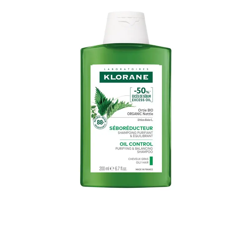 Klorane Shampoo all'Ortica BIO 200ml - Capelli grassi, purificante