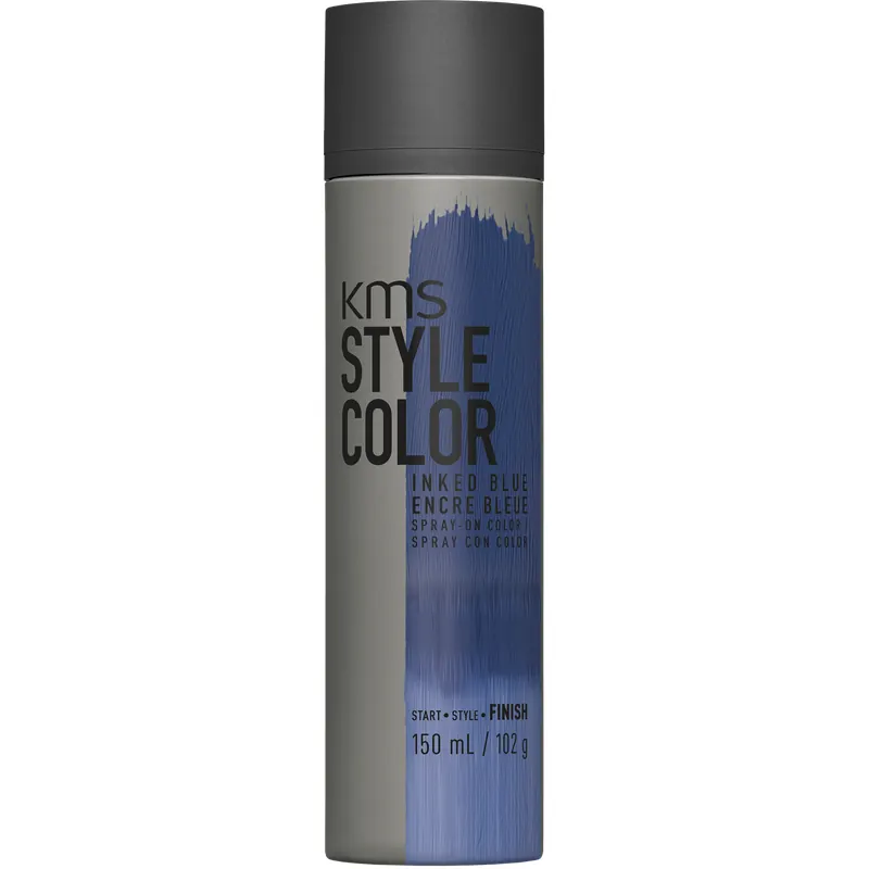 KMS Hair Style Color Spray, Inked Blue (150 ml)