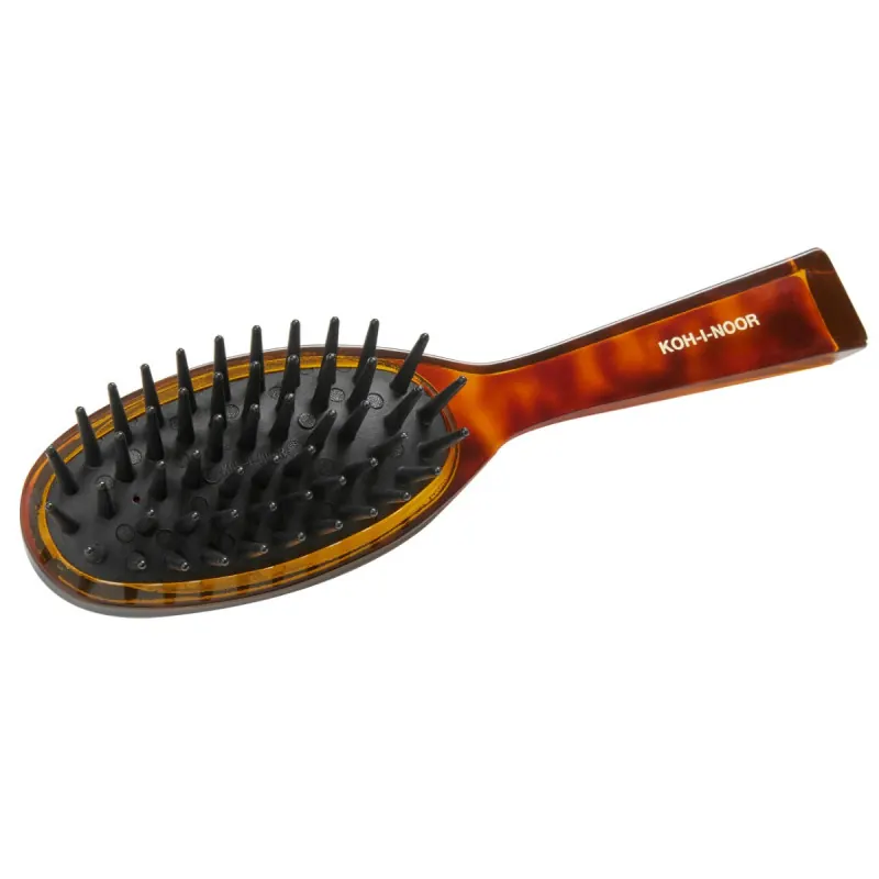 Koh-I-Noor Jaspè Large Oval Hair Brush Plastic Pins