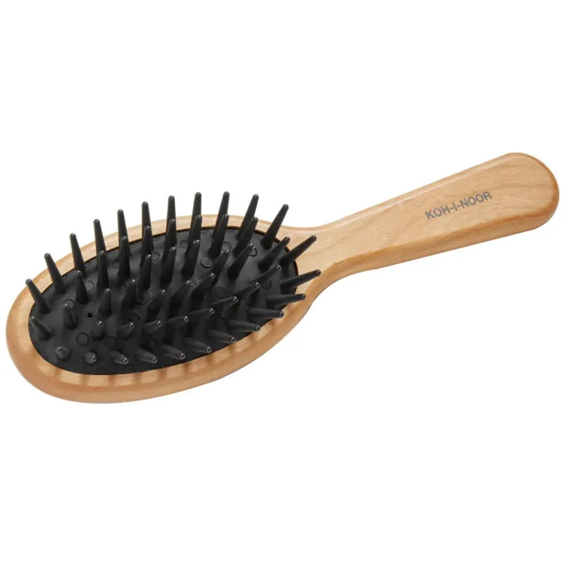 Koh-I-Noor Legno Oval Large Hair Brush Conical Pins