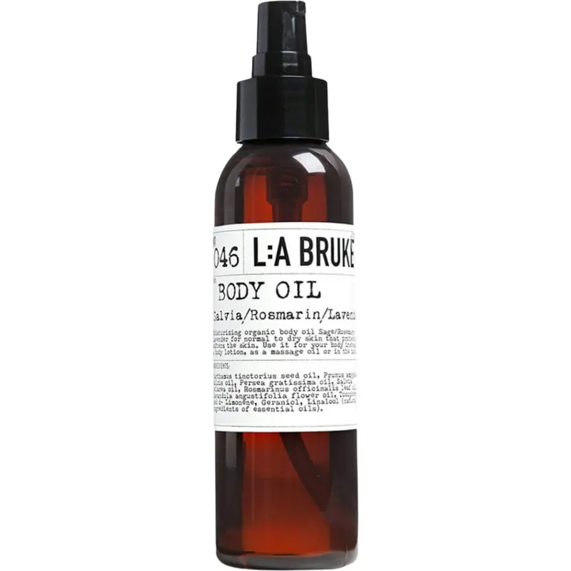 L:A BRUKET No. 46 Body Oil Sage/Rosemary/Lavender, 120 ml