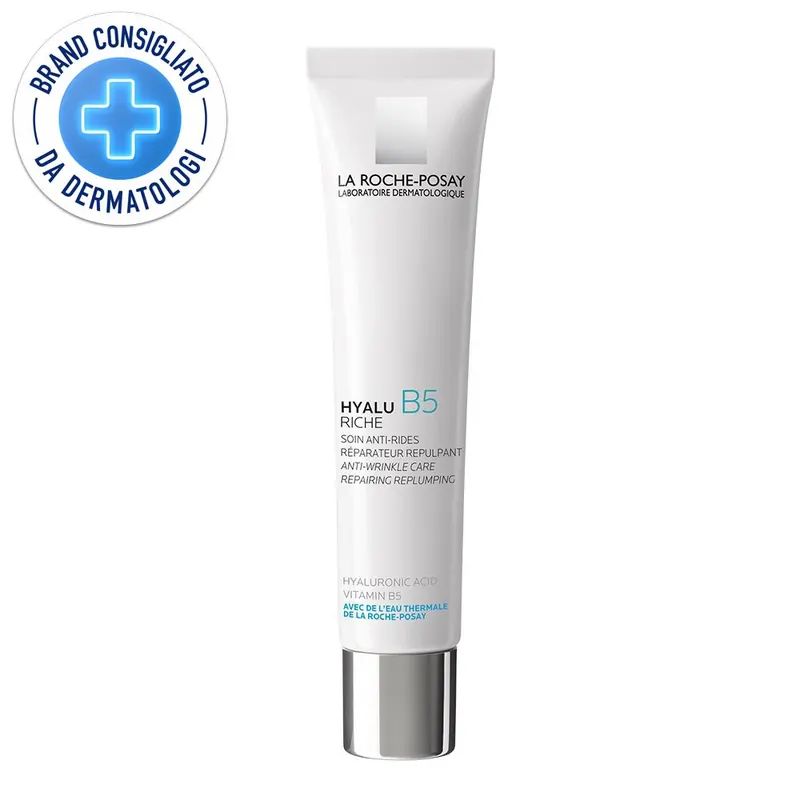 La Roche-Posay Hyalu Crema Ricca 40 ml Trattamento anti-rughe rimpolpante Formula ricca