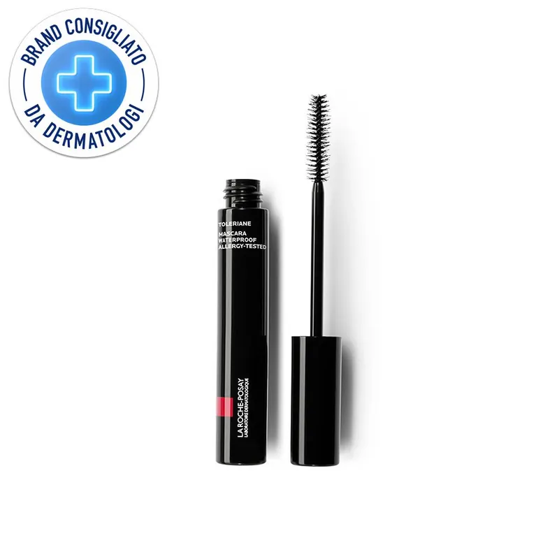 La Roche-Posay Toleriane Mascara Waterproof Nero 6g Mascara ad elevata tollerabilità per occhi sensibili