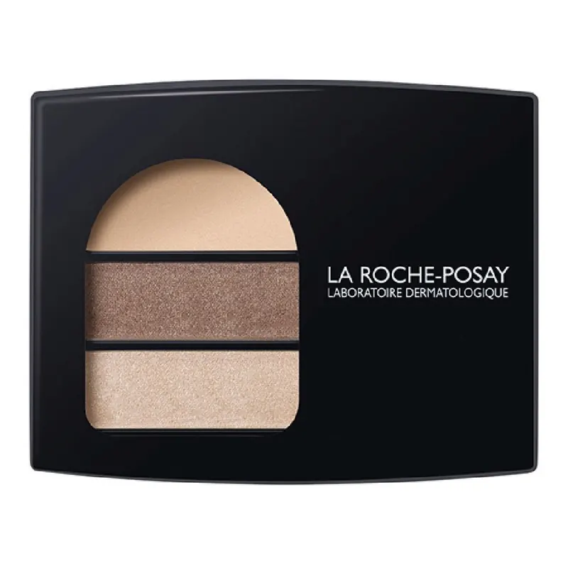 La Roche-Posay Toleriane Trio Palette Ombretti 02 Smoky Brun