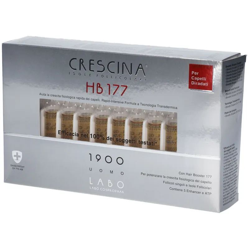 LABO CRESCINA® Transdermic Isole Follicolari HB 177 1900 Uomo