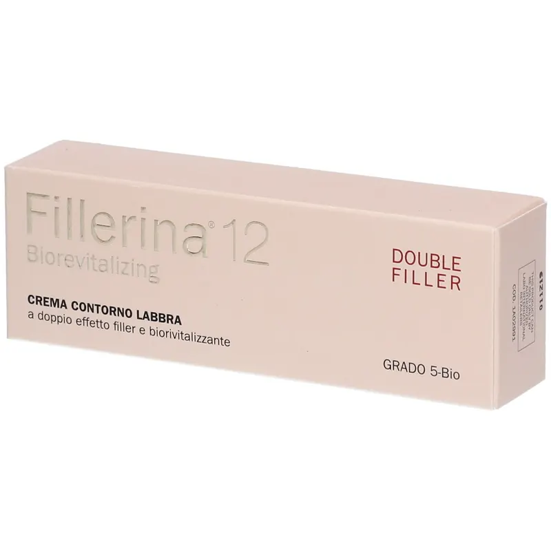 LABO Fillerina® 12 Double Filler Biorevitalizing Crema Contorno Labbra Grado 5