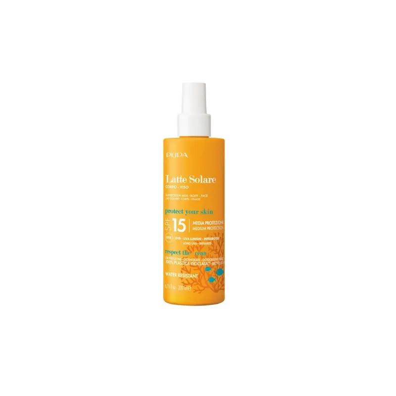 Latte Solare SPF15 200ml PUPA | Pinalli