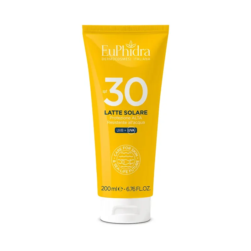 Latte Solare SPF30 200ml EUPHIDRA | Pinalli