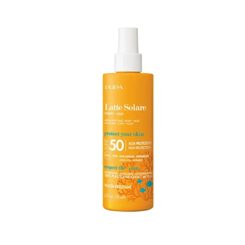 Latte Solare SPF50 200ml PUPA | Pinalli