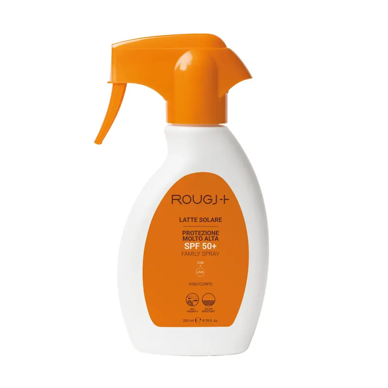 Latte Solare Spray Trigger SPF 50+ 200ml ROUGJ | Pinalli