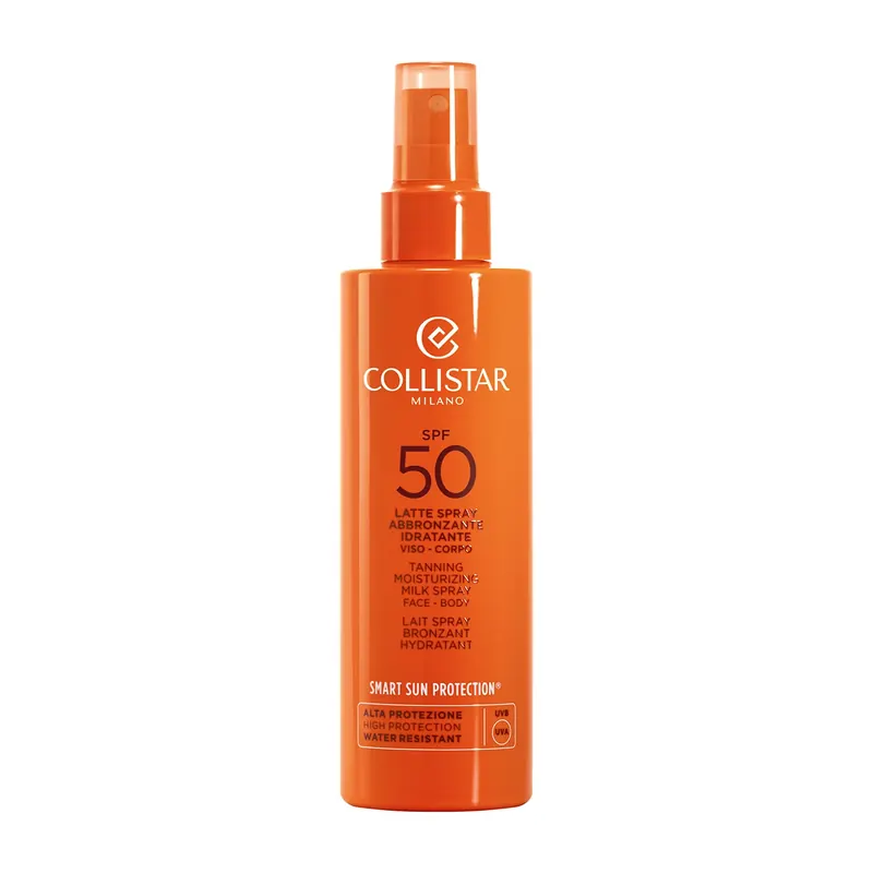 Latte spray abbronzante idratante spf50 COLLISTAR | Pinalli