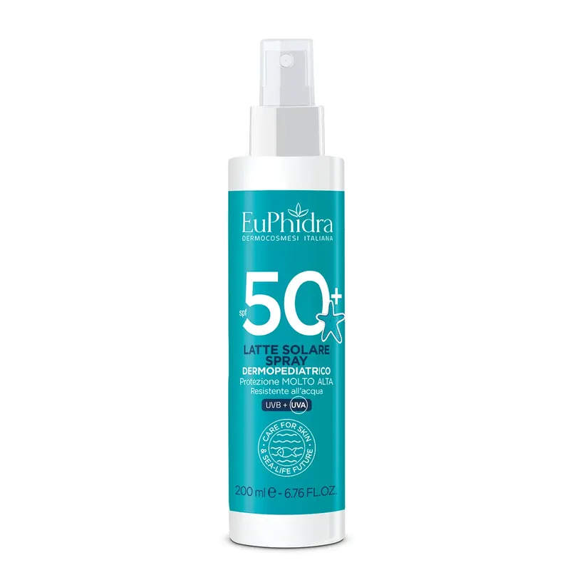 Latte Spray Solare Dermopediatrico SPF50+ EUPHIDRA | Pinalli