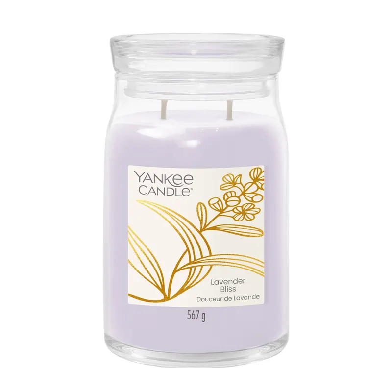 Lavender Bliss LARGE YANKEE CANDLE | Pinalli