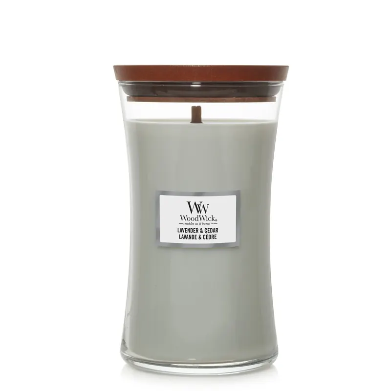Lavender & Cedar LARGE WOODWICK | Pinalli
