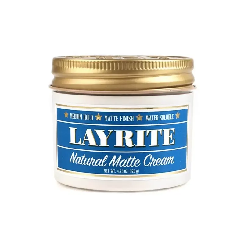 Layrite Matte Natural Cream Hair Pomade 120gr