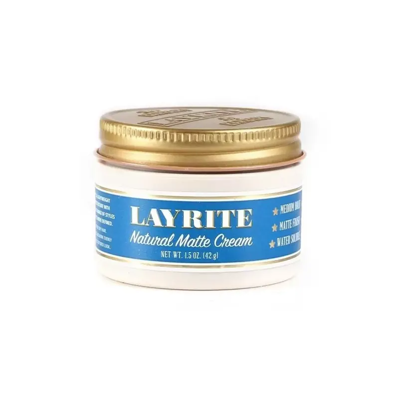Layrite Matte Natural Cream Hair Pomade 42gr