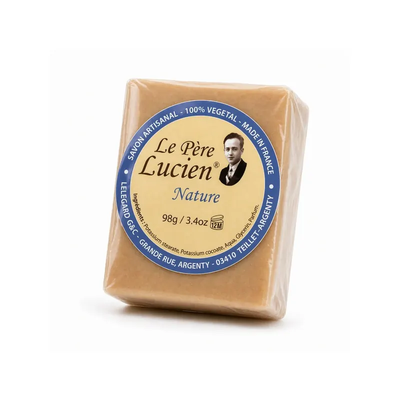 Le Pere Lucien Natural Shaving Soap Re-fill 100g
