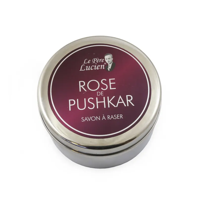 Le Pere Lucien Rose de Pushkar Shaving Soap 150g