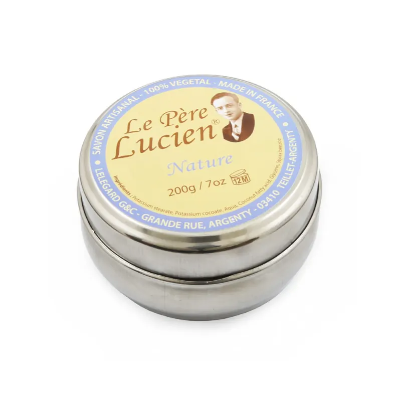 Le Pere Lucien Unscented Shaving Soap 200g