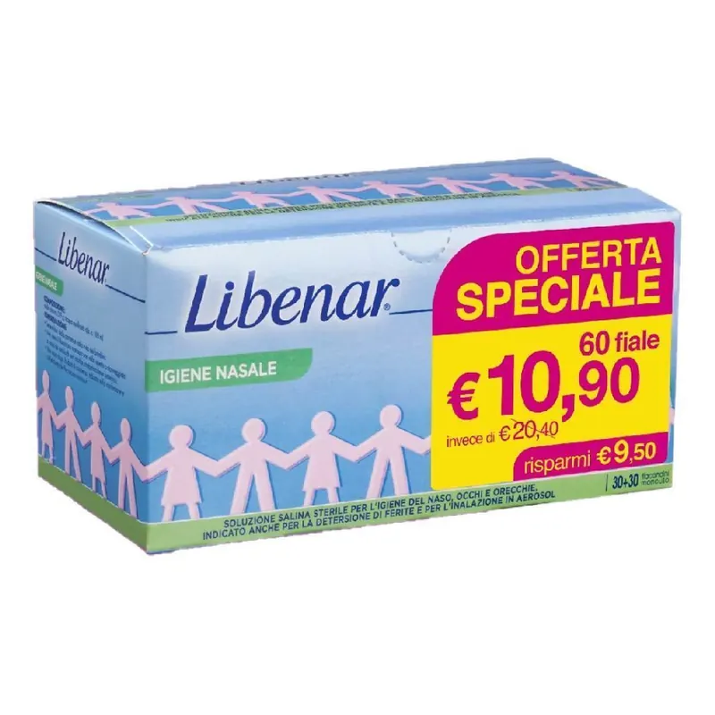 Libenar® Soluzione Isotonica 60 Flaconcini da 5ml