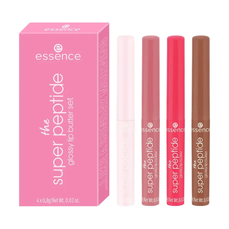 LIKE A SUNDAY MORNING The super peptide set balsami labbra ESSENCE | Pinalli