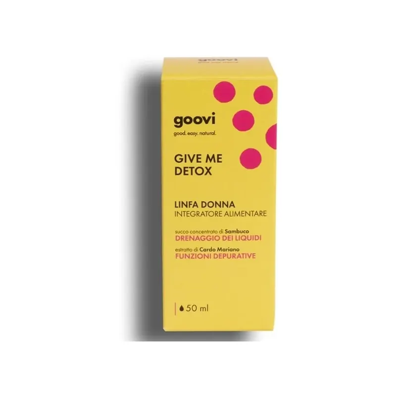 Linfa Donna GIVE ME DETOX 50ml GOOVI | Pinalli