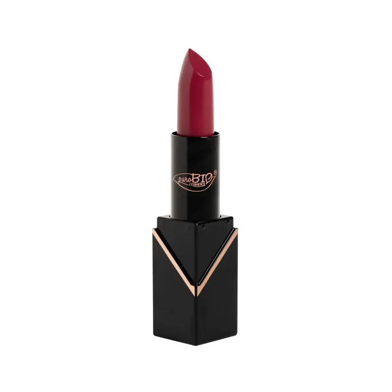 Lipstick Creamy-Matte 102 Fucsia Scuro PUROBIO | Pinalli