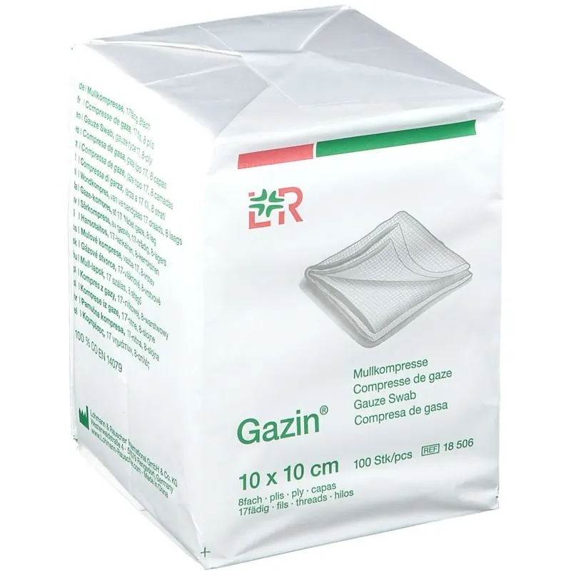 Lohmann & Rauscher Gazin® Compresse di Garza 10 x 10 cm Non Sterili