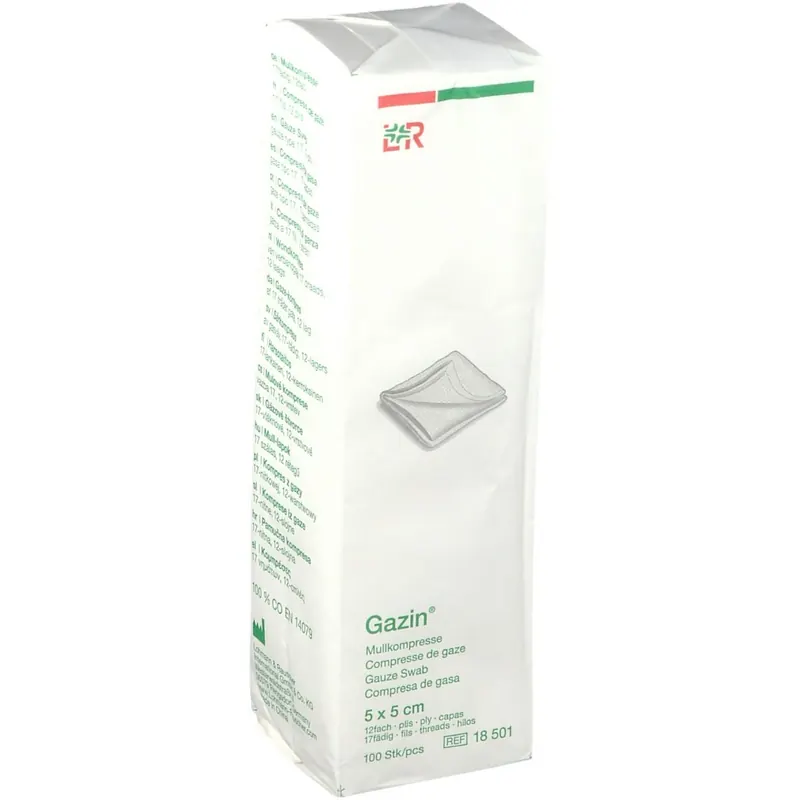 Lohmann & Rauscher Gazin® Compresse di Garza 5 x 5 cm Non Sterili
