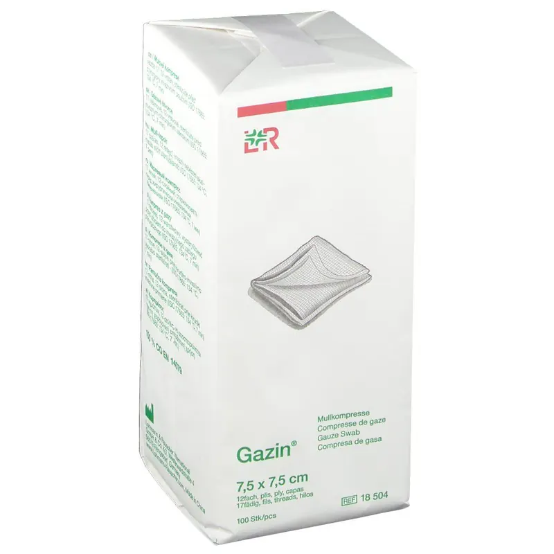 Lohmann & Rauscher Gazin® Compresse di Garza 7,5 x 7,5 cm Non Sterili