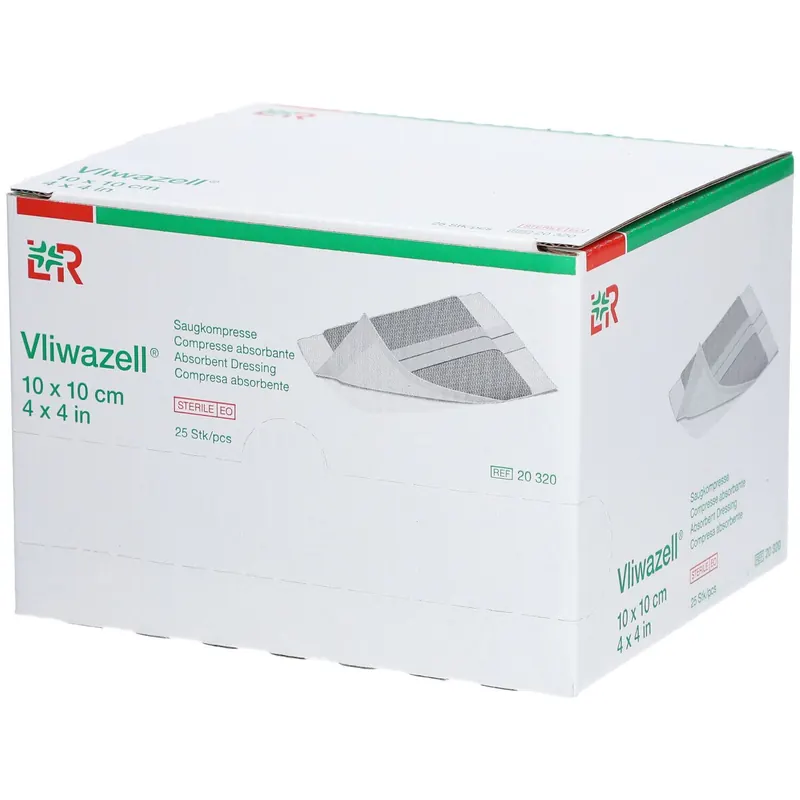 Lohmann & Rauscher Vliwazell® Compressa Assorbente 10 x 10 cm Sterile