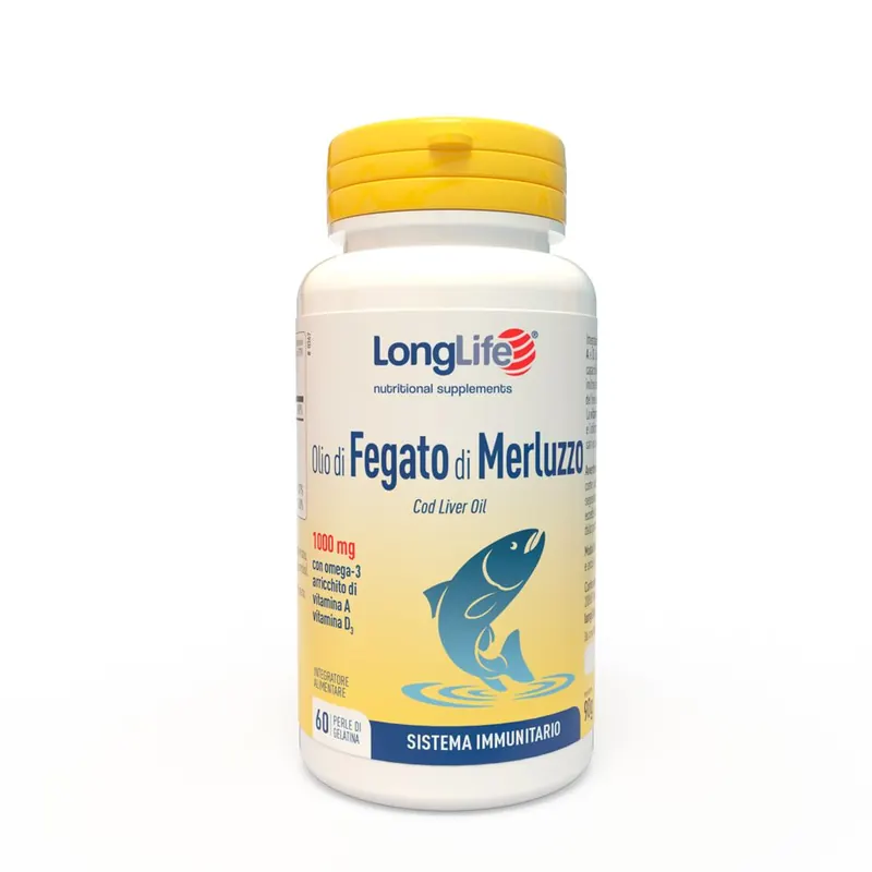 LongLife® Olio di Fegato di Merluzzo Perle