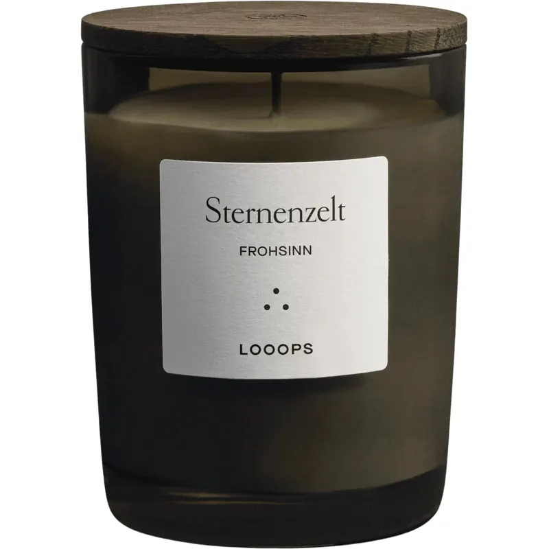 LOOOPS Kerzen Candela Profumata "Cielo Stellato", 250 g
