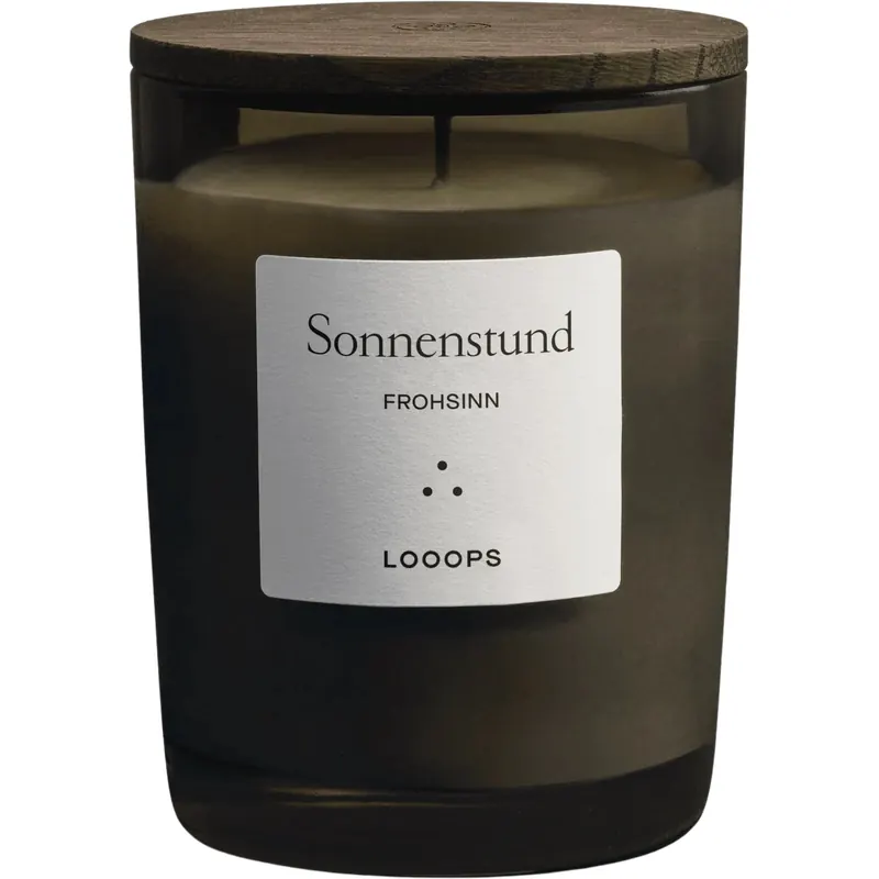 LOOOPS Kerzen Candela Profumata "Raggi di Sole", 250 g