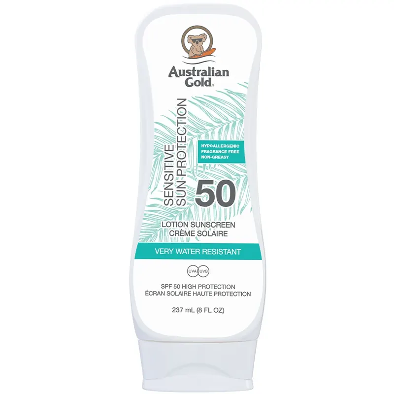 Lotion Sensitive Skin SPF 50 AUSTRALIAN GOLD | Pinalli