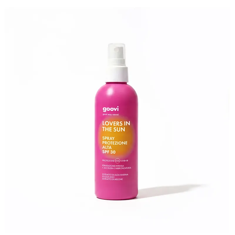 LOVERS IN THE SUN Latte Spray Solare Corpo SPF30 GOOVI | Pinalli
