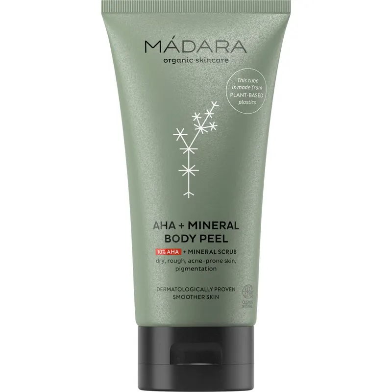 MÁDARA AHA+Mineral Body Peel, 175 ml