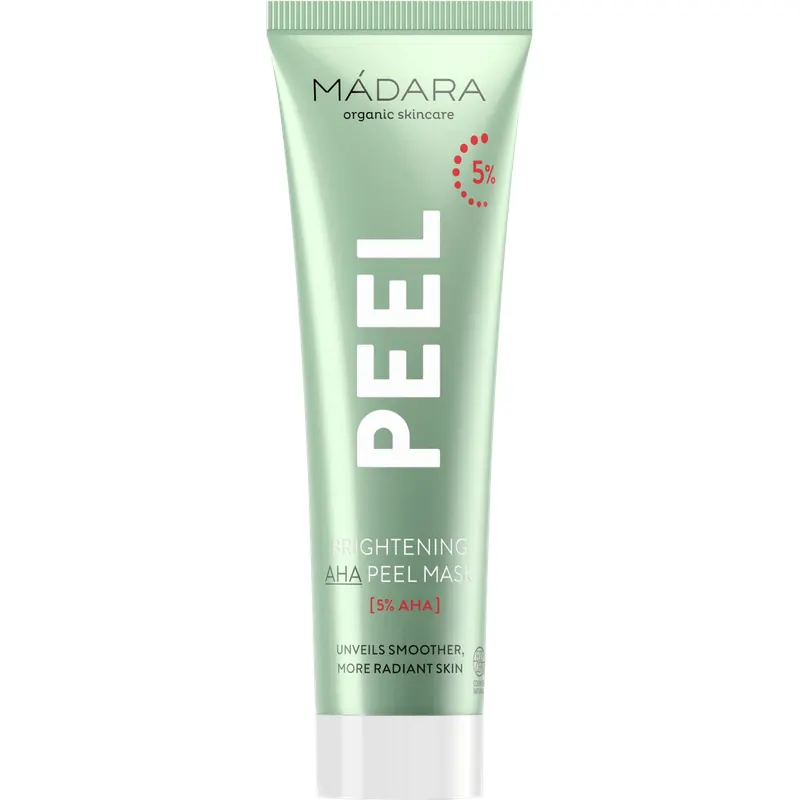 MÁDARA Brightening AHA Peel Mask, 60 ml