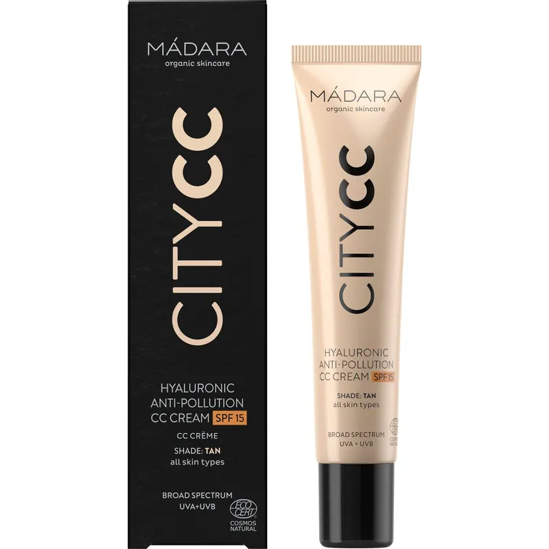 MÁDARA CITY CC Anti-Pollution CC Cream SPF 15, Light (40 ml)